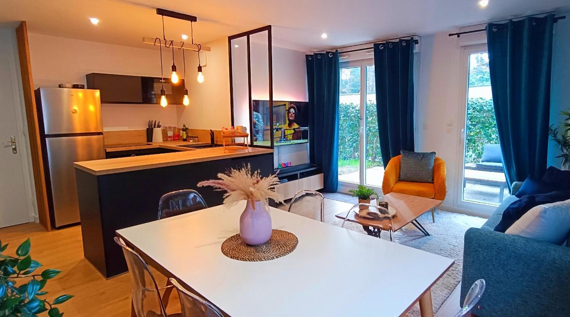 O Belappart - Garage Prive Gratuit Et Terrasse En Centre-Ville Caen Buitenkant foto